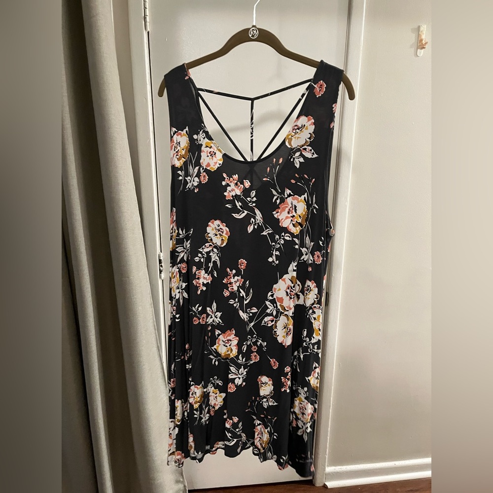 Maurices 24/7 dress. Floral print